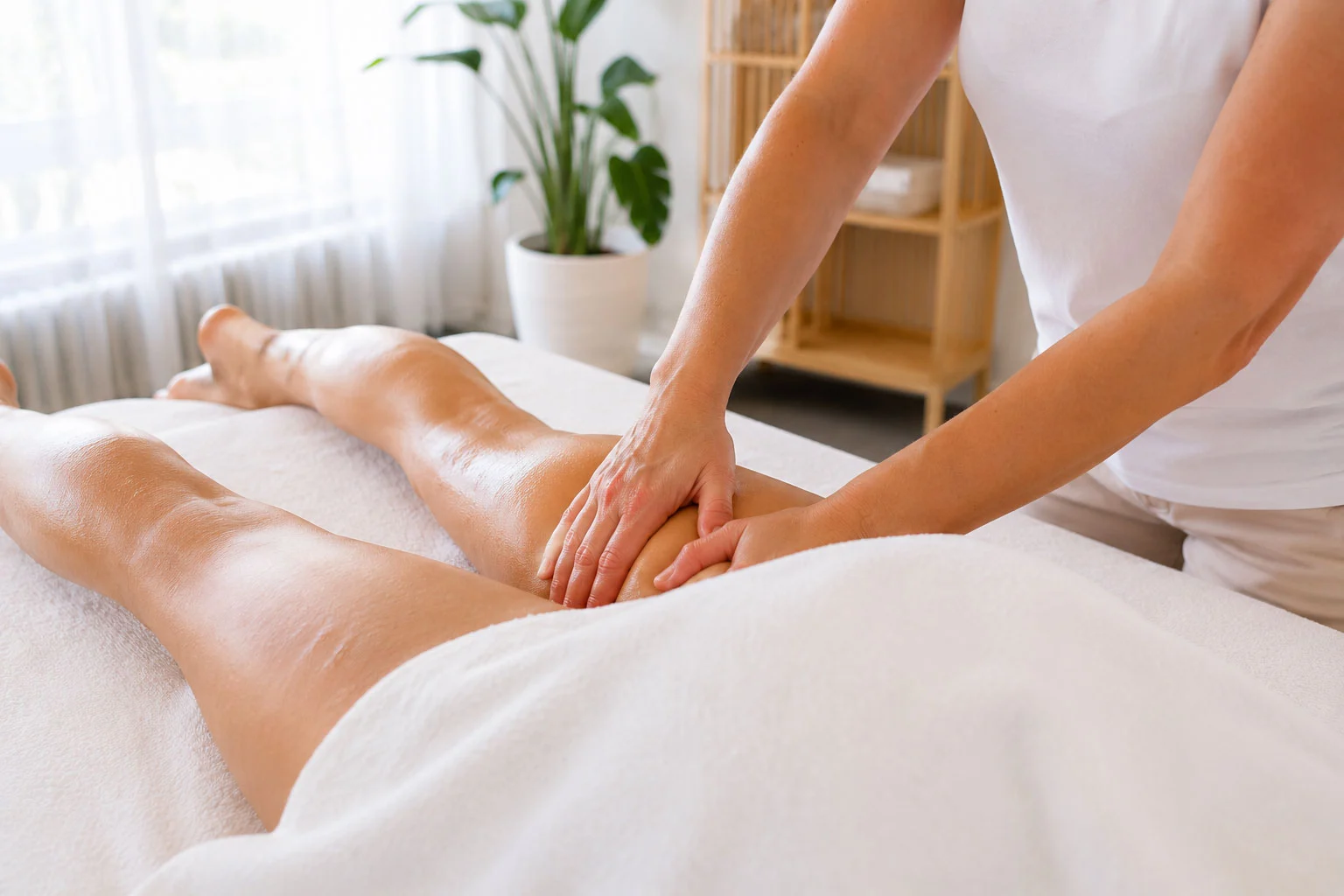 Manuelle Lymphdrainage mit sanfter Handtechnik in Gossau